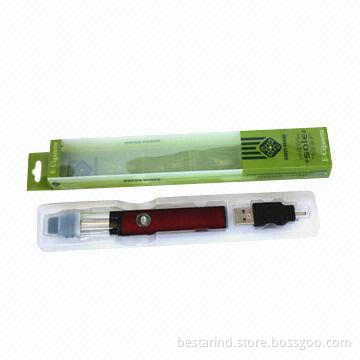Popular Electronic Cigarette Starter Kits with 1.2mL Installed Oil, 350mAh, Huge Vapor, No Tar